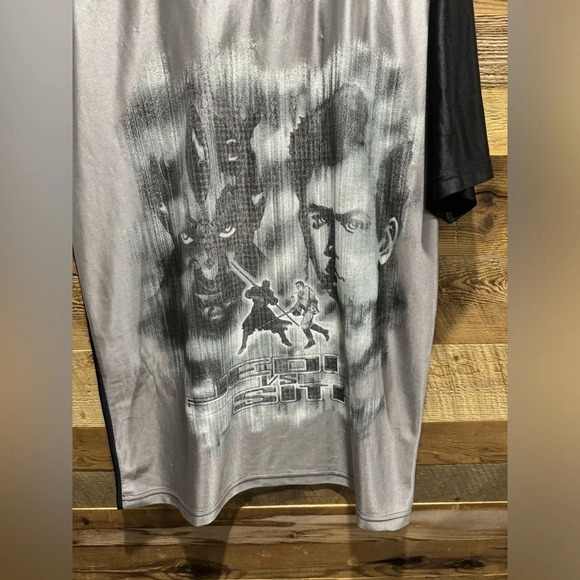 Vintage Star Wars Jedi vs Sith Episode 1 Darth Maul jersey sheen vneck USM  rare - Picture 2 of 5
